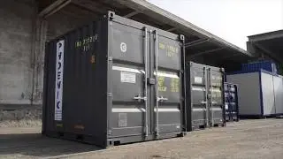 Container 10 piedi ISO uso magazzino