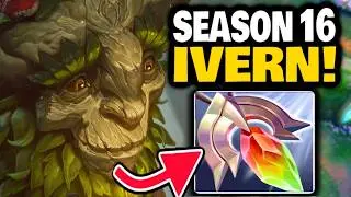 HOW to IVERN  jungle in SEASON 16!!!