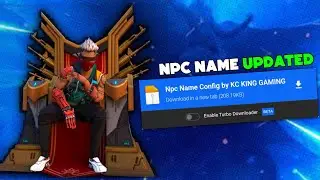 NPC Name Config FreeFire Max | free fire location file | location hack free fire | kc king gaming