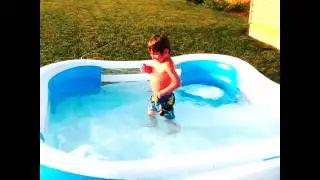 Evening swim, Emery style.