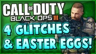 4 Black Ops 3 Glitches & Easter Eggs On Hunted & Evac! (BO3 Glitch Spots)