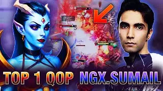 NGX.SumaiL Top 1 QOP &mdash; Unstoppable Queen of Pain MID Full Match | Patch 7.39e