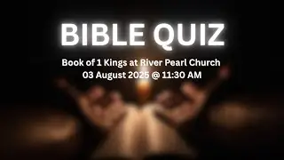 📖🌟 Ratan Universe Bible Quiz on 1 Kings &ndash; Live on August 3rd, 2025! 🌟📖