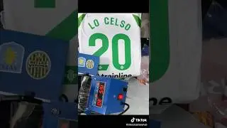 LO CELSO REAL BETIS HOME JERSEY #realbetis #locelso #europaleague #soccer #football #spain #isco