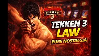 Tekken 3 Law Full Gameplay 🔥 | Marshall Law Combos & Fights | GamingUP27