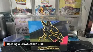 Unboxing the *New Crown Zenith Elite Trainer Box! A MUST BUY!