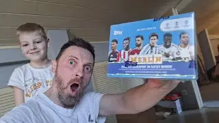 WOW! KUBA TRAFIŁ PIĘKNĄ KARTĘ REALU MADRYT Z NAJNOWSZEJ KOLEKCJI TOPPS MERLIN 2024/25