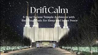Peaceful Bliss Relax: 5-Hour Serene Temple Ambience with Soothing Music for Sleep and Inner Peace