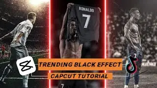 Tiktok Trending Black Effect Editing In Capcut || capcut Black Effect Editing Tutorial