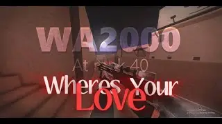 Rank 200 weapon at rank 40? | Phantom Forces Wa2000 montage
