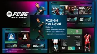 PES 2017 NEW GRAPHIC MENU | FREE RELEASE ! MENU PES 2017 FC26 LAYOUT NEW II CPK VERSION II ALL PATCH
