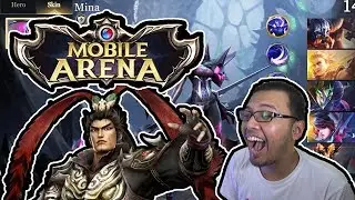 Susah Juga KSnya Pakek Hero Ini! wkwkwk - Mobile Arena Gameplay Indonesia!