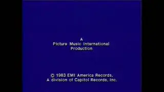 Picture Music International/Pioneer Artists LaserDisc (1984)