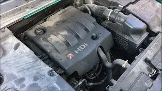 How to do an Engine Service on a Citroen C5 2.0 HDi