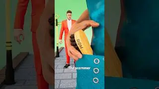 Афера с чисткой обуви (разоблачена) 😳