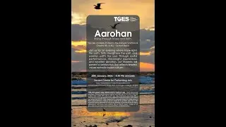 Aarohan | 20-Jan-2026 | 8:30 PM ‪@tgeslive‬ ‪@TGESStudio‬