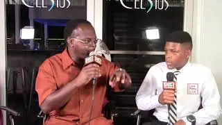 Zion Collier, cameraman, Lee Pitts Live chats with James Cleveland Jones