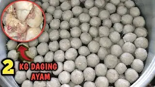 RESEP DAN CARA MEMBUAT BAKSO  HALUS ANTI GAGAL.