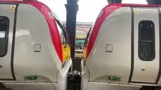 Class 175s uncoupling at Chester (Platform 4)