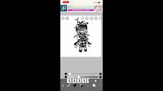 First time trying the animation feature on ibis paint x! (Open to constructive criticism)