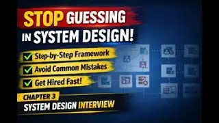 CHAPTER 3  A FRAMEWORK FOR SYSTEM DESIGN INTERVIEWS