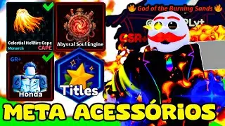 NOVOS ACESS&Oacute;RIOS no INFERNAL CASTLE, SOMBRAS GR+ E T&iacute;TULO no ARISE CROSSOVER