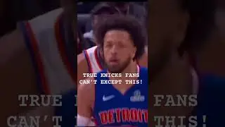 TRUE KNICKS FANS CAN&rsquo;T EXCEPT THIS! | #knicks