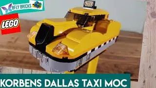 LEGO Custom Fifth Element Korben Dallas TAXI (MOC)