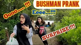 BUSHMAN PRANK || SURPRISE !!! Kejutan untuk kalian !! || Prank Manusia Pohon
