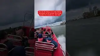 You finally chose to ride #london&rsquo;s #1 speedboats 😉 #thamesrockets #londoneye #speedboat #boat