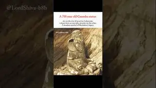 🔥 700-Year-Old Ganesha Statue on an Active Volcano in Indonesia 🌋