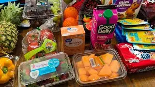 Большая закупка продуктов в Aldi. Бюджет в Миссисипи — 150 долларов.