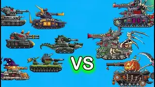 Tank Arena Steel Battle : Neutral Battle Mode - All Tanks in Battle - Upgrading Stage