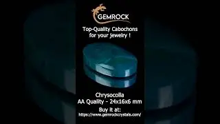 Chrysocolla Cabochon Ch-2A-0031 #cabochon  #cabochonforjewelry  #cabochonsupplier  #cabochons
