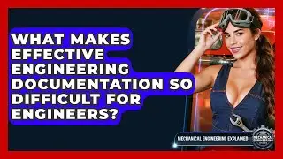 What Makes Effective Engineering Documentation So Difficult For Engineers?
