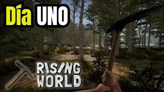 &iexcl;Explorando y Construyendo en un Mundo Procedural! | Rising World Live Gameplay