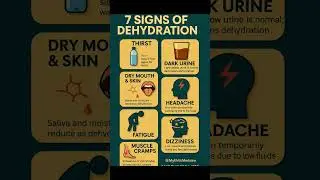 7 Signs of Dehydration 🚰 (Save This) | Myth vs Medicine.
