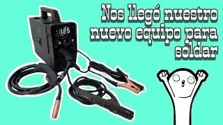 PROBANDO LA NUEVA MAQUINA DE SOLDADURA INVERTER  REDBO MIG-120D 127V (3 EN 1)