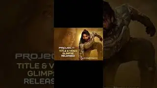 PROJECT-K TITLE GLIMPSE REVIEW IN TELUGU #movie #trending #trendingshorts #ytshorts #prabhas