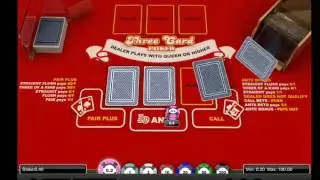 Three Card Poker - Real Money Casino - Learn to Play to Win