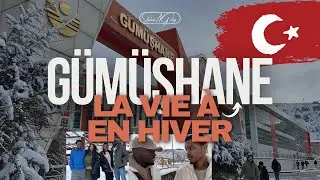 DÉCOUVREZ LA VILLE DE GÜMÜŞHANE EN TURQUIE 🇹🇷 | HIVER, UNIVERSITÉ, DORTOIRS, Etc.