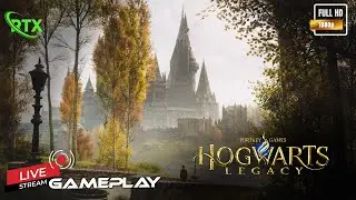 🔥 Hogwarts Legacy Livestream  RTX Magic + Full HD  Portkey Games