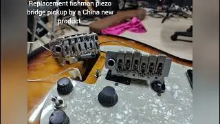 replacement fishman piezo pickup by China piezo bridge pickup in parker guitar