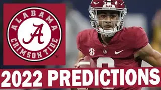 Alabama 2022 Game by Game Predictions from SG1 Sports