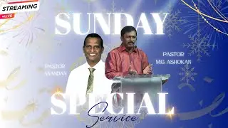 🔴LIVE - Sunday Special Service|11-01-2026|Pas. M.G. Ashokan|Pas. Anandan | #nlc