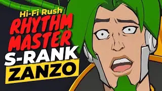 Hi-Fi Rush - Rhythm Master S-Rank ZANZO Boss Fight (Hardest Difficulty)