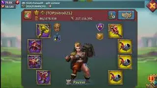 🔥Zeroed 1.3 BILLION🔥☆Lords Mobile☆ SGX