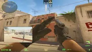 CS2 Smoke - Mirage - Lower Connector from T spawn