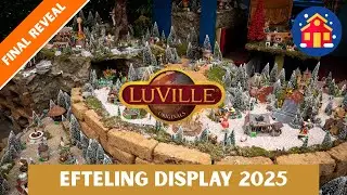 Efteling Fairytale Christmas Village | Magical Miniature Display Inspired by Dutch Theme Park