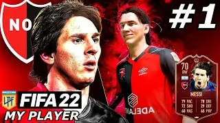 FIFA 22 Messi Player Career Mode EP1 - THE BEGINNING!🔥